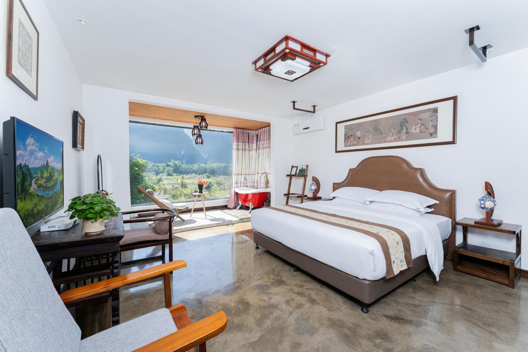 Leisure Courtyard Hotel Yangshuo-Free Shuttle Bus To Yangshuo Station Stay 2 Nights One Way エクステリア 写真